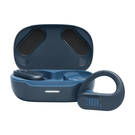 JBL Endurance Peak 3 - Blue - Dust and water proof True Wireless active earbuds - Hero image number null